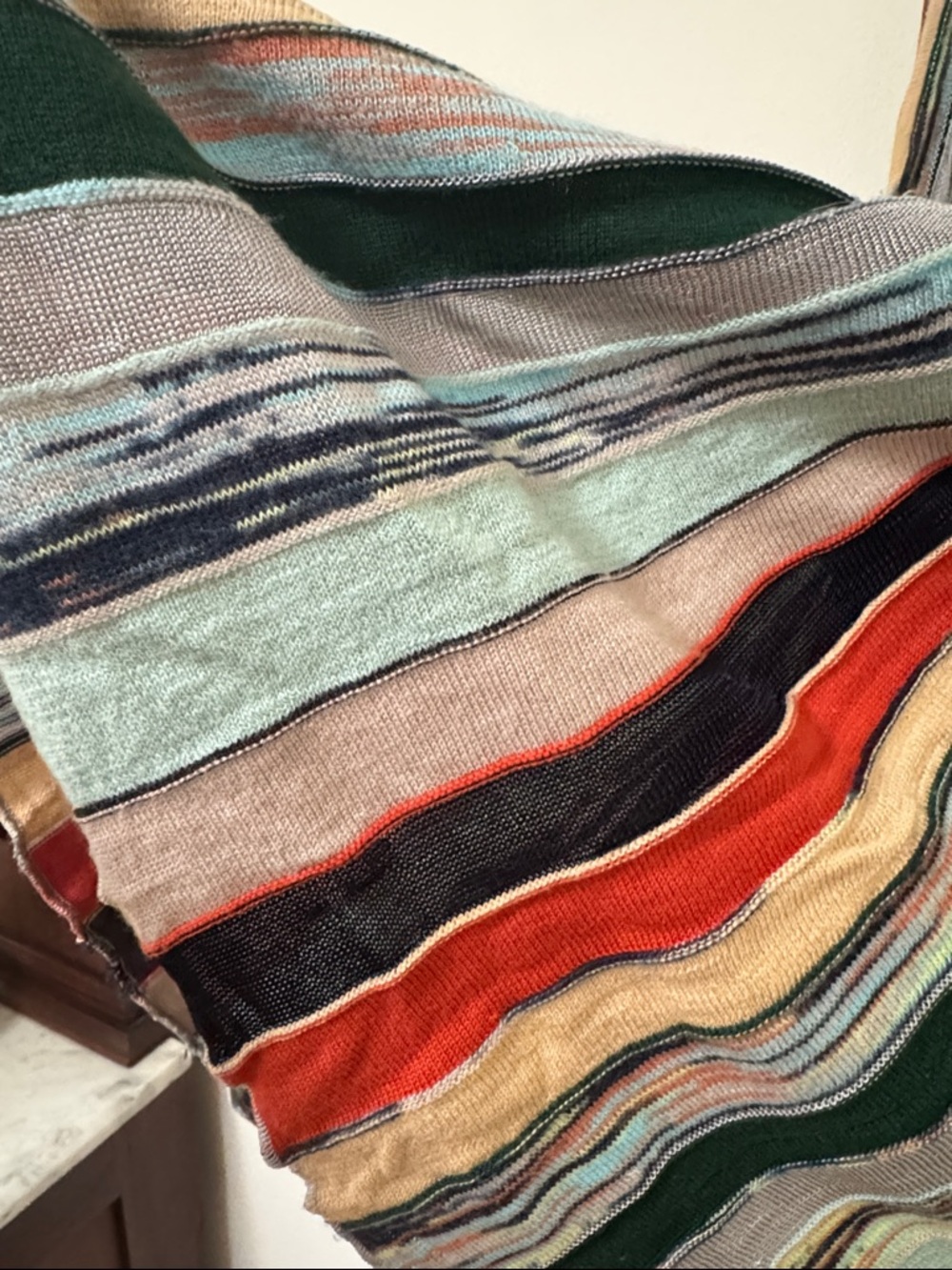 Moth Multi-Color Striped Midi Skirt - Picture 6 of 6